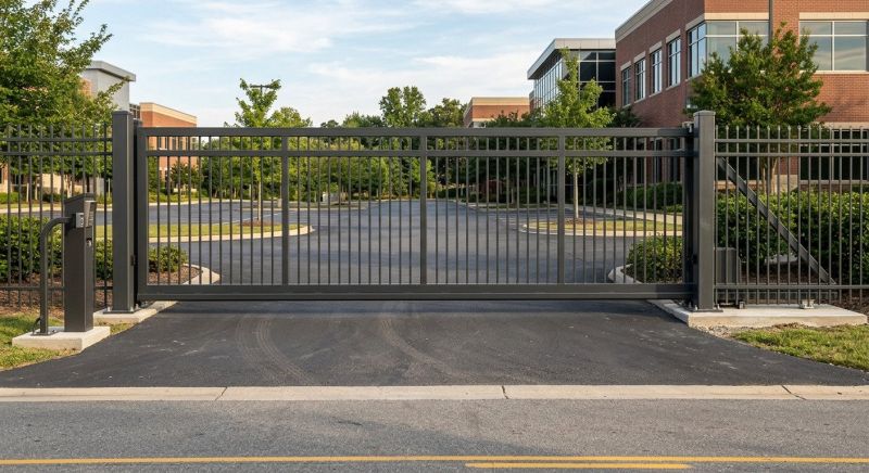Commercial Gate Installation in Naperville, IL
