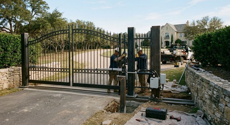Driveway Gate Installation in Clermont, FL