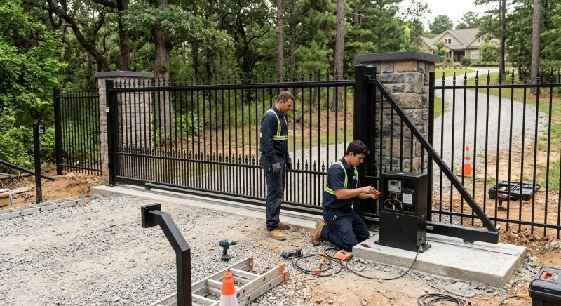 Electronic Gate Installation in Littleton, CO
