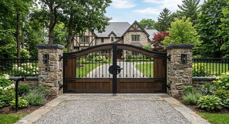 Entrance Gate Installation in Franklin, TN
