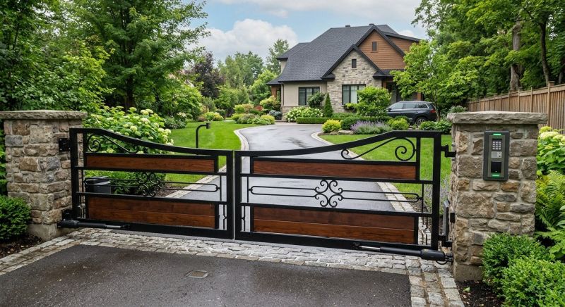 Gate Entry System Installation in Roswell, GA
