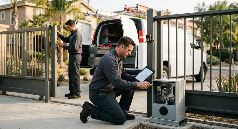 Gate Entry System Installation in Alpharetta, GA