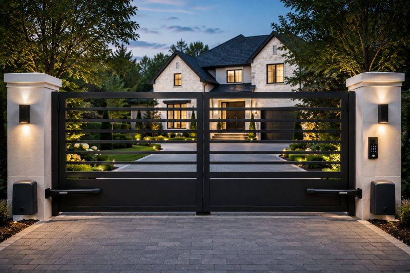 Motorized Gate Installation in Rockville, MD
