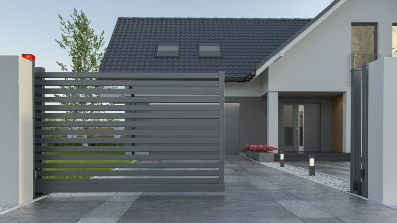 Motorized Gate Installation in Alpharetta, GA