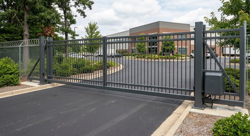 Commercial Gate Installation in Annapolis, MD