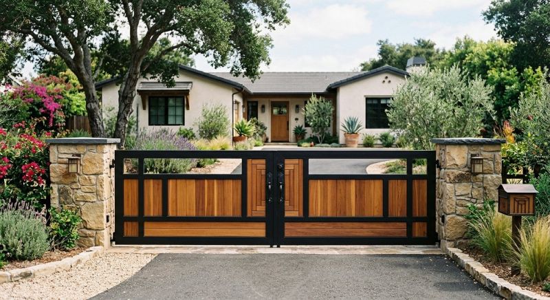 Driveway Gate Installation in Toms River, NJ