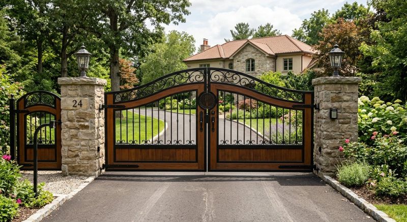 Driveway Gate Replacement in Alpharetta, GA