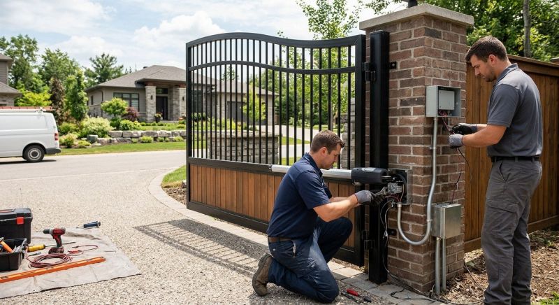 Gate Entry System Installation in Roswell, GA