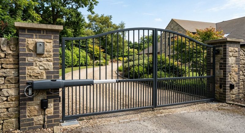 Gate Entry System Installation in Cary, NC